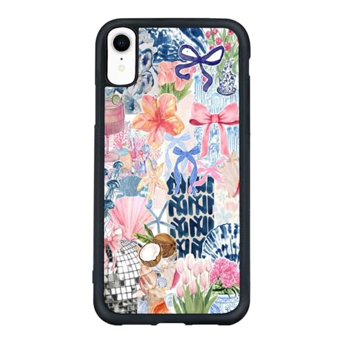 qizjio Collage Aesthetic Phone Case Shockproof Protective Art Coquette Summer Phone Case for iPhone XR