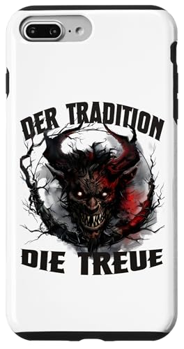 Krampus RX`[ EBbO }XN ׈ȃT^N[X NpX X}zP[X iPhone 7 Plus/8 Plus p