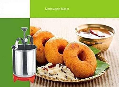 Export Store Stainless Steel Donut Maker Dispenser/Stainless Steel Vada Maker/Stainless Steel Tool Kitchen Pastry Making Bake Ware. (Pack Of 1)