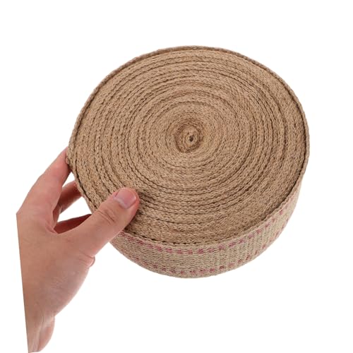 Sangle robuste en toile de jute pour réparation de chaise et déco