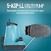 Little Giant 5-ASP-LL 115-Volt, 1/6 HP, 1500 GPH Automatic Aluminum Utility Pump with Low-Level Piggy-back Diaphragm Switch, 18-Ft. Cord, Blue, 505717