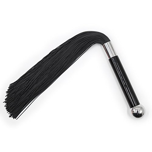 Leaysoo Riding Whips Silica Gel Acrylic Tassel Whips Halloween Christmas Whips for Adult