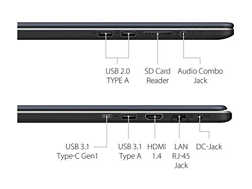 Image of ASUS VivoBook Pro Thin & Light Laptop, 17.3 inch Full HD, Intel i7-8550U, 16GB DDR4 RAM, 256GB M.2 SSD + 1TB HDD, GeForce GTX 1050 4GB, Backlit KB, Windows 10 - N705UD-EH76, Star Gray, Casual Gaming