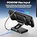 3 Speed Dual Magnetic Cooling Fans Steam Deck Docking Station for ROG Ally X/Legion Go (S)/MSI Claw, Switch Dock Station with 4K@144Hz, USB 3.2x3, PD100W, Ethernet Fit and HDMI for Steam Deck