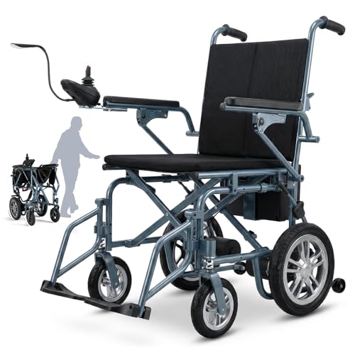 Electric Wheelchair for Adults Foldable, 15Miles Travel Range Motorized Wheelchair for Seniors,...