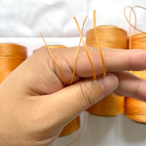 Hilo encerado 1.2 mm para coser cuero, 147 yardas miniatura 4