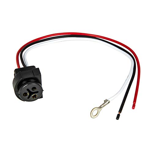 Conector de luz redondo de 3 pines recto miniatura 1