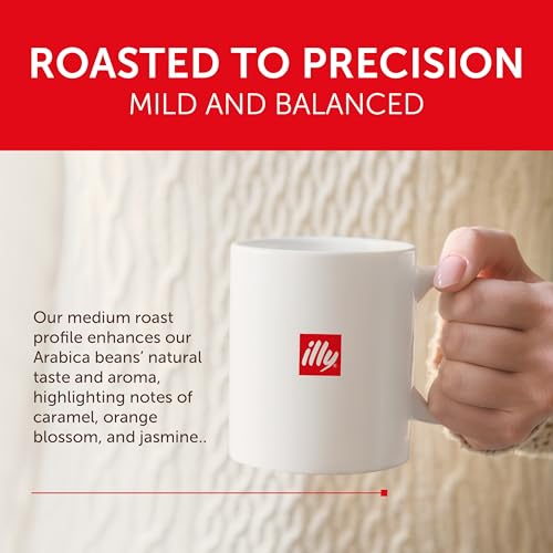 Image of illy Coffee K Cup Pods, Classico Medium Roast, 10 Count, 12 Pack | Keurig Coffee Pods & Capsules, 100% Arabica, Premium Italian Coffee