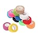 Toyvian Haftbandage Selbstklebend Elastisch Bandage Fixierverband Erste Hilfe Sport Wrap 2,5cmx1m 12 Rollen (Bunt)