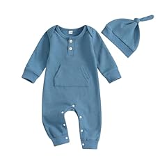 Long Sleeve With Hat Blue