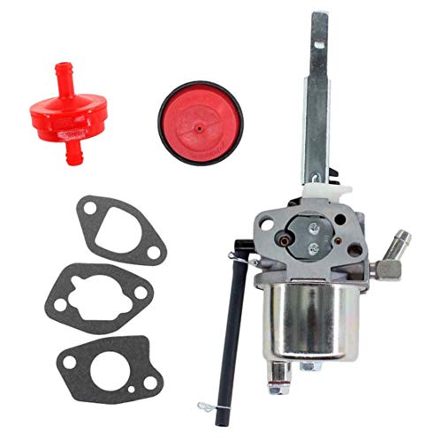 USPEEDA Carburetor Carb for 532437122 585020403 Husqvarna Poulan McCulloh ST121E MC621 PR621 LCT 208cc Snow Engine Primer Bulb