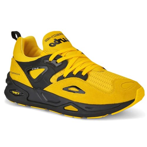 PUMA Mens Pl TRC Blaze Lace Up Sneakers Shoes Casual - Yellow - Size 10.5 M2