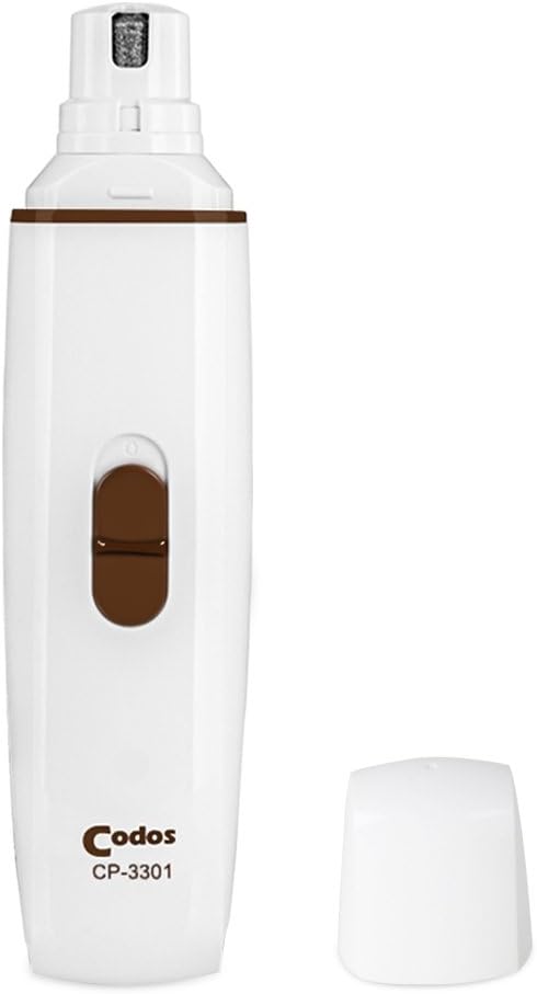 Low Noise Pet Nail Grinder Clipper Electric Claw Paws Grooming Tool Pedicure Devices for Dogs Cats and Other Small and Medium Pets