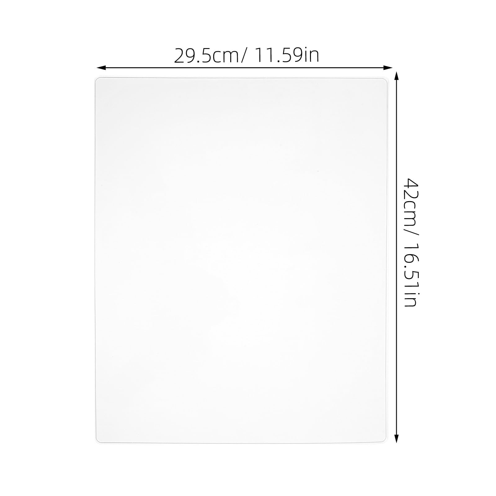 PRETYZOOM Placa de impresión gel A3 reutilizable para proyectos de DIY y monoprinting, base no adhesiva para educadores y artistas principiantes