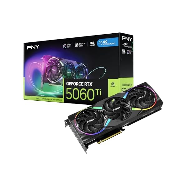 PNY GEFORCE RTX™ 5060 Ti 8GB ARGB Overclockeado