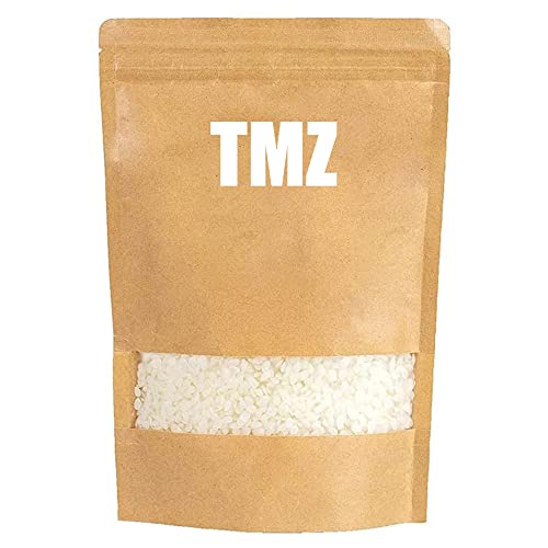 TMZ ® Wax Soy 1kg to 10kg SOYA Flakes 100% Pure Clean Burning Candle Making 5KG No Soot Natural SOYA Wax Soy (1KG SOYA Wax)