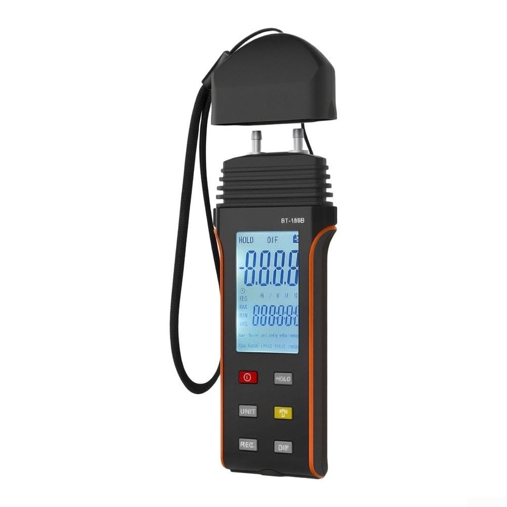 Manomètre Portable ABS Léger 150g Testeur Pression