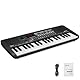 POGOLAB MK-2 Mini Keyboard Piano, Elektronisches Kinderkeyboard mit 37 Tasten, 40 Liedern, 200 Sounds, 200 Rhythmen, Digitalpiano mit MIDI-Funktion, Tragbares E-Piano (19,3 x 7,3 x 1,9 Zoll)(schwarz)