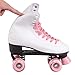 C SEVEN C7skates Quad Roller Skates | Retro Design (Candy Pink, Women's 8 / Men's 7)