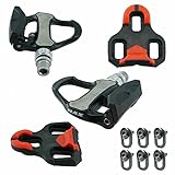 Venzo Road Bike Look Keo compatible Sealed Pedals