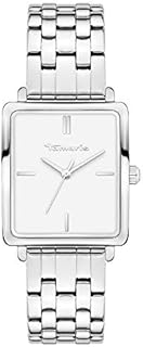 Tamaris Damen Analog Quarz Uhr mit Edelstahl Armband TT-0012-MQ