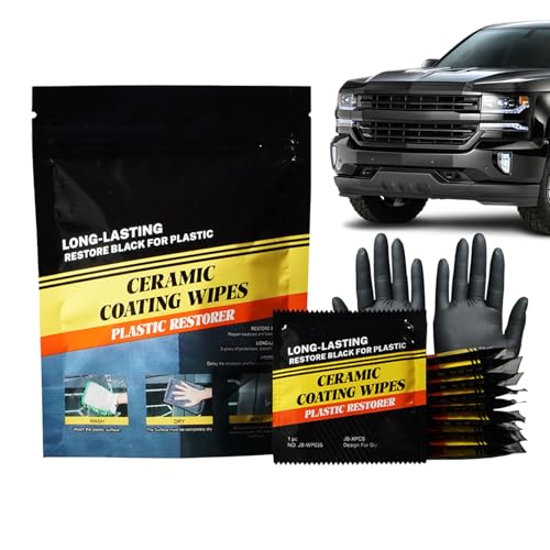 Toallitas Para Limpieza De Coches,Limpiador Abrillantador Vehiculos | Toallitas Eficaces Limpieza Automotriz Restauración Cuadro De Mandos Y Cuero | Para Camiones, SUVs, Autocaravanas, Interior, Salpi
