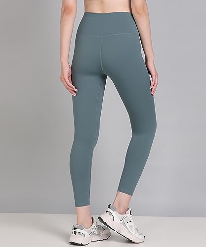 Image of Kobo Active Wear for Women Gym | High Waist | Ankle Length | Squat-Proof | Workout Tights for Women | 4-Way Stretch | Leggings for Gym, Cardio | Yoga Pants (Imported)