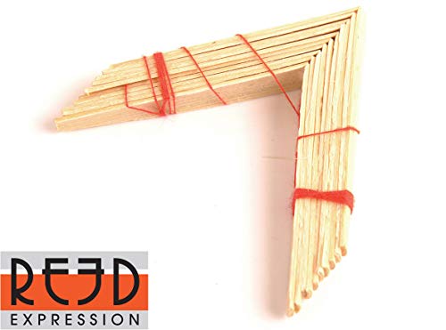 Reed Expression 10 Pcs Gauged and Shaped Oboe Reed Cane