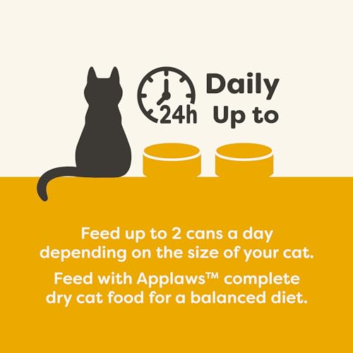 Applaws Natural Wet Canned Cat Food, Limited and Natural Ingredients, High Protein with No Artificial Additives, Chicken Breast & Tuna Fillet in Broth (24 x 2.47oz Cans) - Image 6