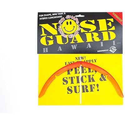 SurfCo - Fun Shape Nose Guard in Red Tint
