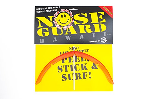 SurfCo - Fun Shape Nose Guard in Red Tint