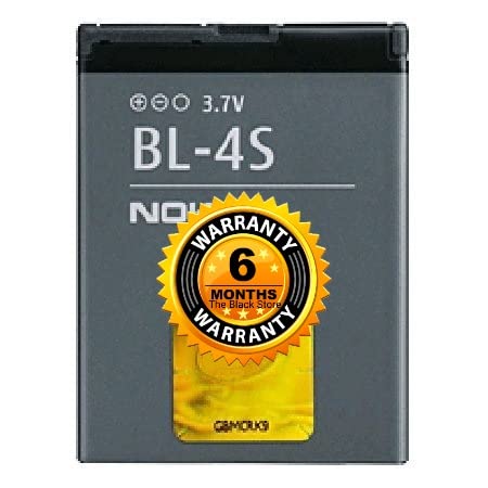 Image of Original BL-4S Battery Compatible with Nokia X3-02 7100 7020 3600 2680 6208C 7610 3710 2608