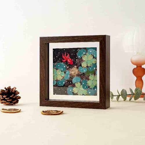 zA MDFANʃtHgt[t[eBOǃ}Eg}`J[TCY(Black Walnut Color,16-inch square)