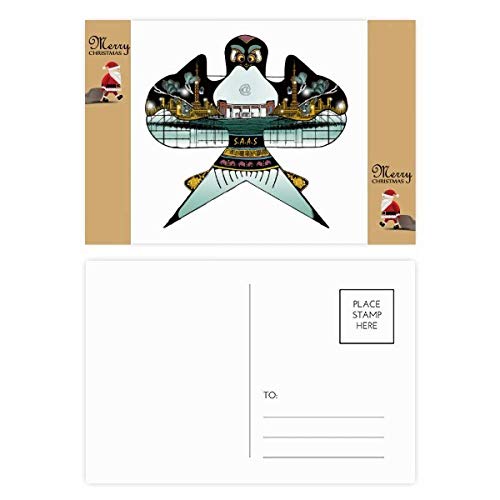 Cartes de remerciement cerf-volant chinois traditionnel, papeterie fine de collection