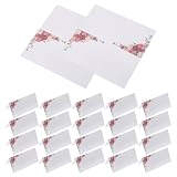 Cabilock 50 Stück Papier Leere Hochzeitseinladungskarten im