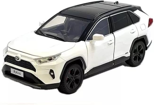 Rav4 Hybrid XSE White with Black Top and Sunroof 1/24