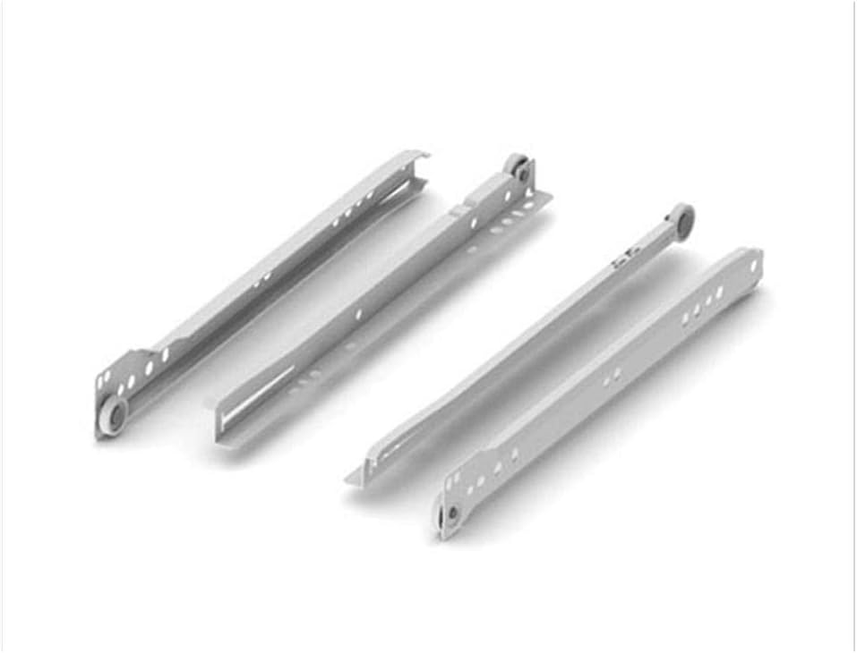 Samet 300MM Beyaz Bantlı Çekmece Rayı 1 Takım