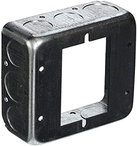 RACO 187 Drawn Extension Ring, 22.5 Cu-in, 4 in L X W X 1-1/2 in D, Product Specific