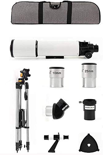 SEESEE.U Adult Kinder Teleskope für die Astronomie, 80mm Refraktor Teleskop mit Stativ & Finder Scope, Low Light… – Bild 7