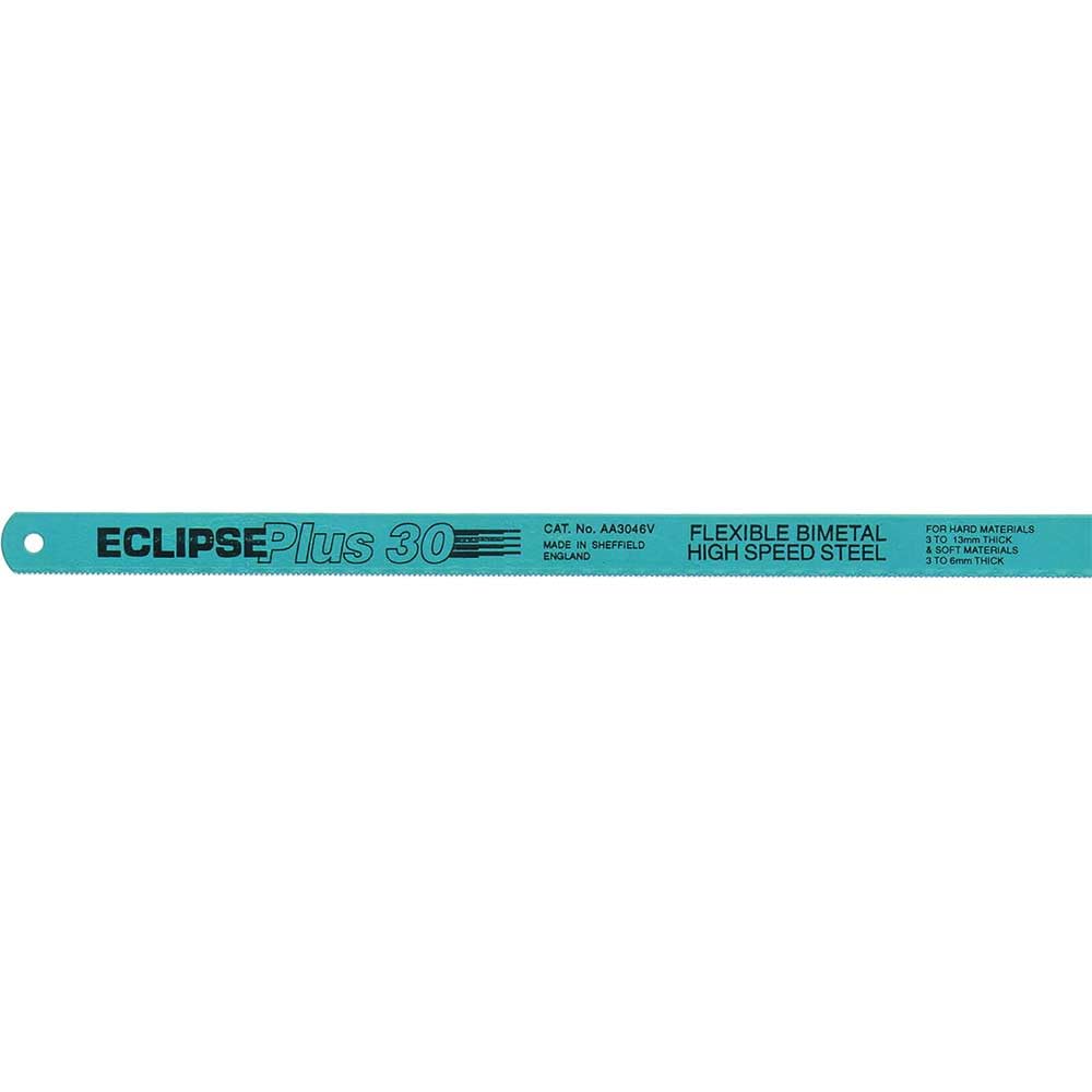 Eclipse Plus 30 Bimetal Hacksaw Blades 12" / 300mm 18tpi
