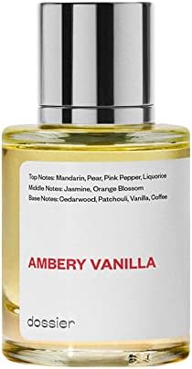 Dossier - Eau de Parfum - Ambery Vanilla - Inspired by YSL's Black Opium - Feminine - 1.7Oz