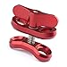 BGNing 1inch Diving Lights Ball Butterfly Clip Underwater Tripod Clamp 2 Mount Hole Clamp Adapter for Underwater Diving Light Arm System (Red)