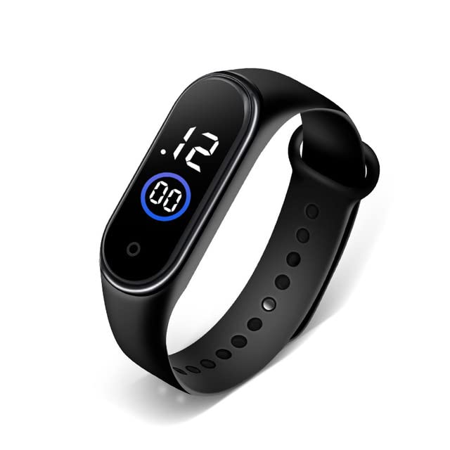 Montres pour enfants de sport avec écran LED électronique