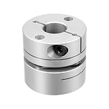sourcing map Eine Membran Motorrad Flexible Kupplung Joint 8mm bis 14mm BohrungStarr