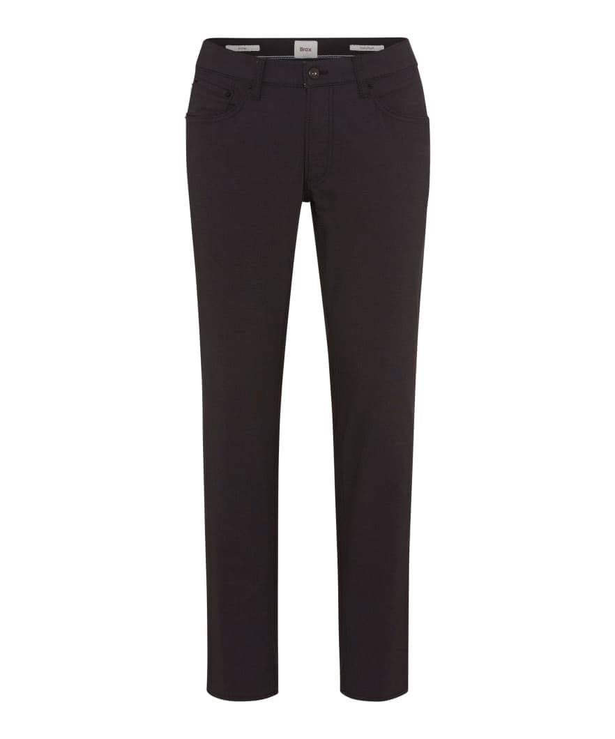 Brax Men's Hi Flex Season Five Pocket Trouser, 01 Perma Black, 36 W/30 L