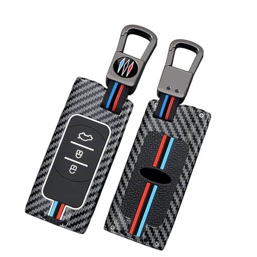 Ysbxitu Key Fob Cover Compatible with Chery Tiggo 2 3 5 3X 4 5X ,7 8 Pro Exeed TXL Tx Lx E3 E5 A3 A5 Arrizo EQ7 Gx 5X Arrizo 5 Pro All Around Protection Key Shell Keychain Clip A- Red White