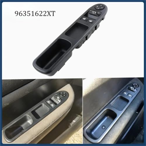 Interrupteur lève-vitre 96351622XT double commande avant conducteur auto
