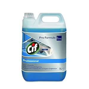 Cif 7517832 Pro Formule Glas & Interieur 5 L, Blauw