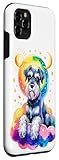 Zoom IMG-2 rainbow clouds standard schnauzer custodia