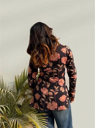 Image of ANNI Designer Cotton Short Kurti for Women | Stylish Kurti | Short Kurti Top | Casual Kurta for Women | Comfortable Cotton Kurtis for Womens